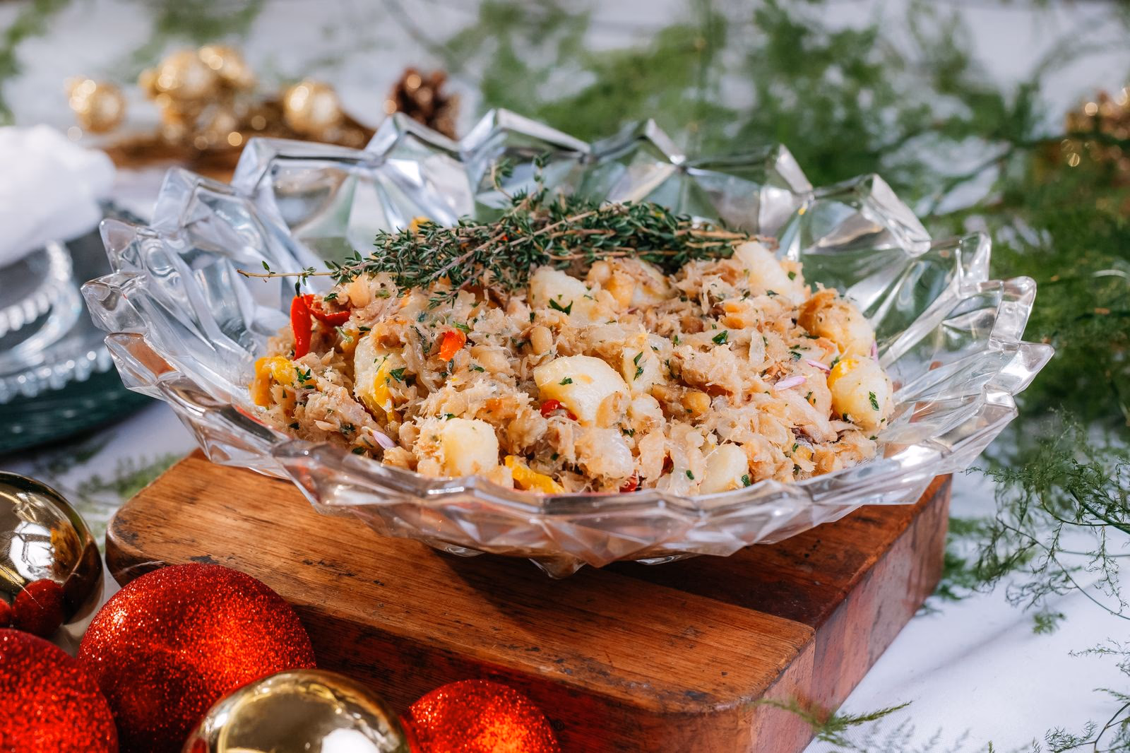 Salada de Bacalhau com Grão de Bico
