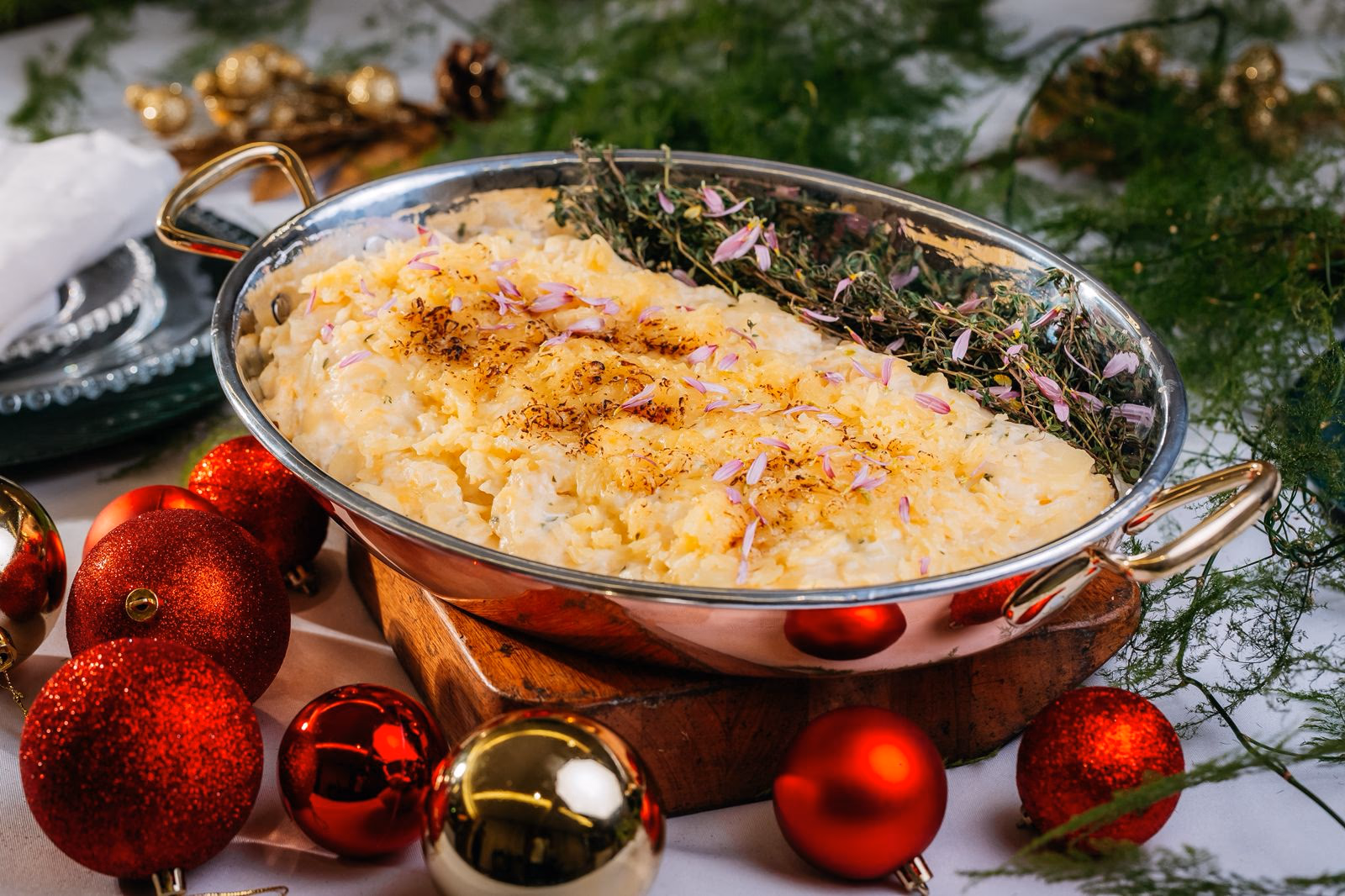 Gratinado de Bacalhau com Natas