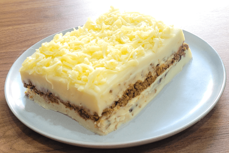 Escondidinho de batata inglesa com carne moída 