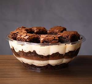 Brownie com Ninho e Brigadeiro