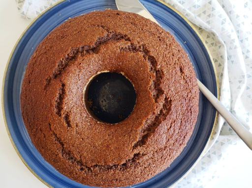 Bolo de cacau com especiarias