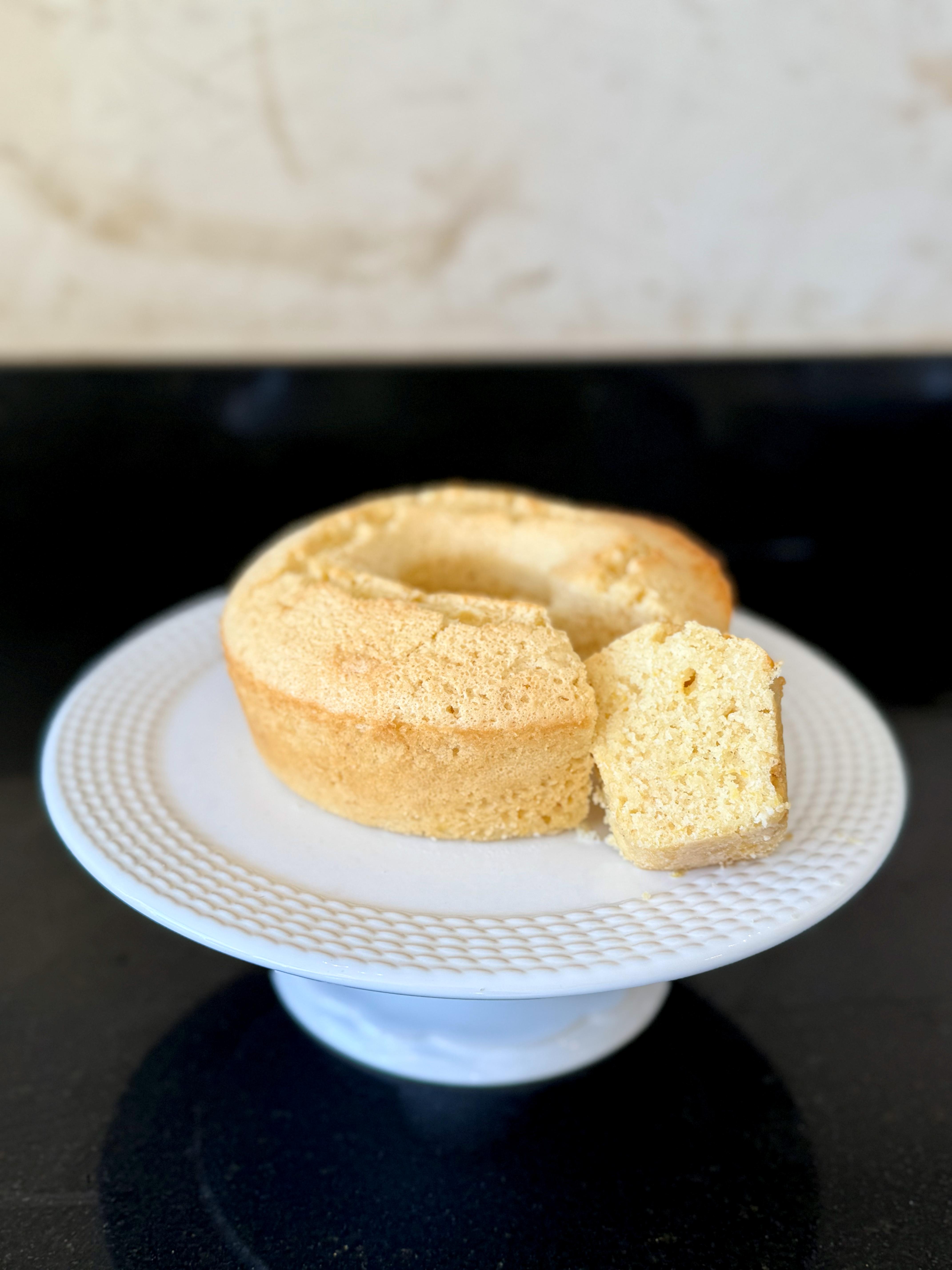 Bolo de limão siciliano diet