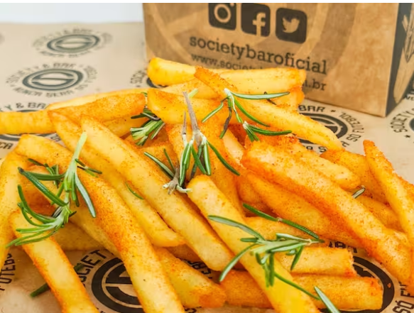 Batata Palito Temperada