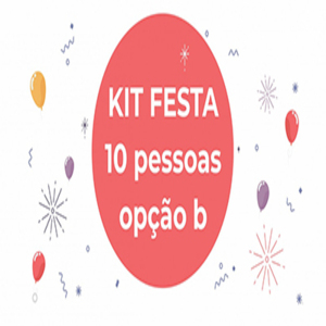 Kit Festa 10 Pessoas - Salgados fritos e assados